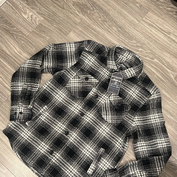 Distortion shirt jacket Flannel. Size L. NWT - Picture 2 of 5